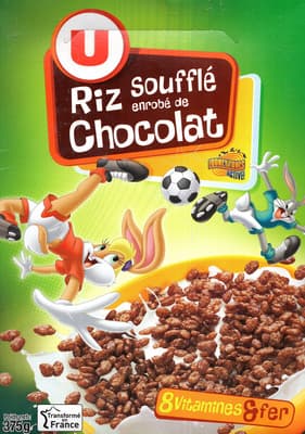 Riz Soufflé Enrobé de Chocolat