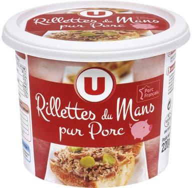 Rillettes du Mans pur porc