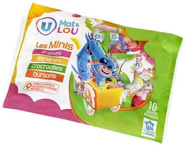 Mini gélifiés assortis