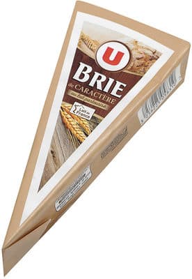 Pointe de brie de caractère au lait de vache pasteurisé 23% de MG