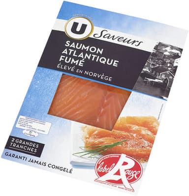 Saumon fumé de Norvège Label Rouge,